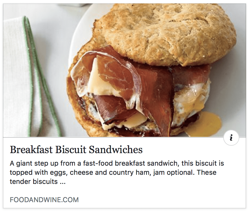 THE BREAKFAST SANDWICH