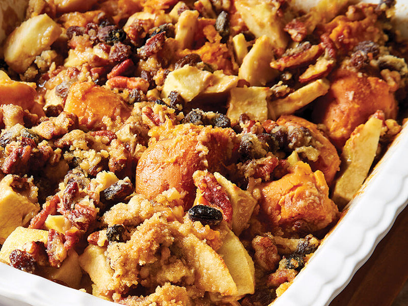 Our State "Sweet Potato & Apple Casserole"
