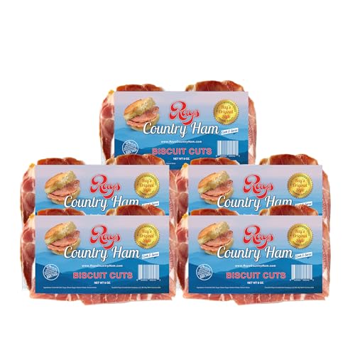 Rays Country Ham - 2.5 lb. /5-8 oz. Packs - Biscuit Cuts
